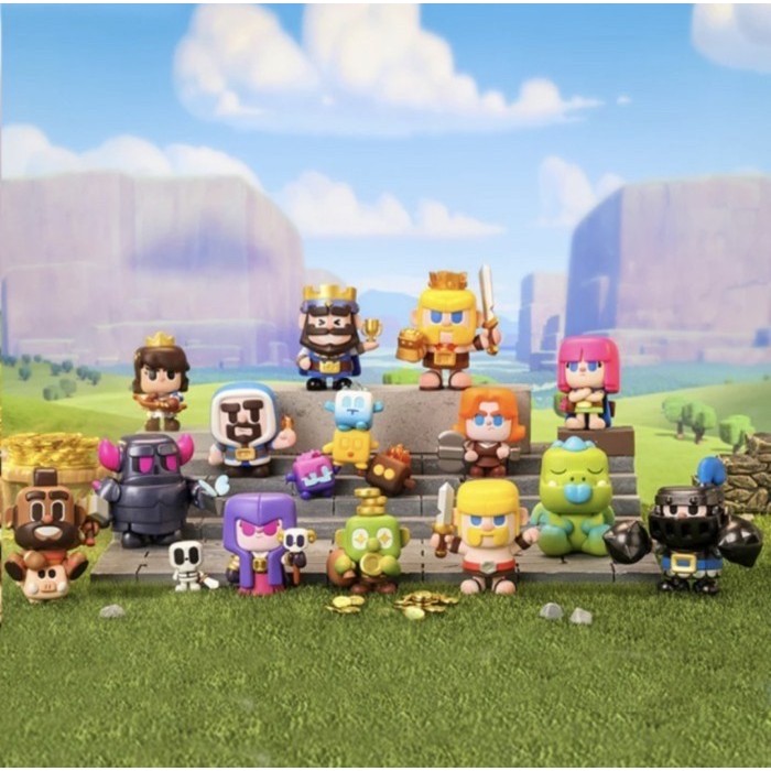 Pop Mart Clash Of Clans & Clash Royale