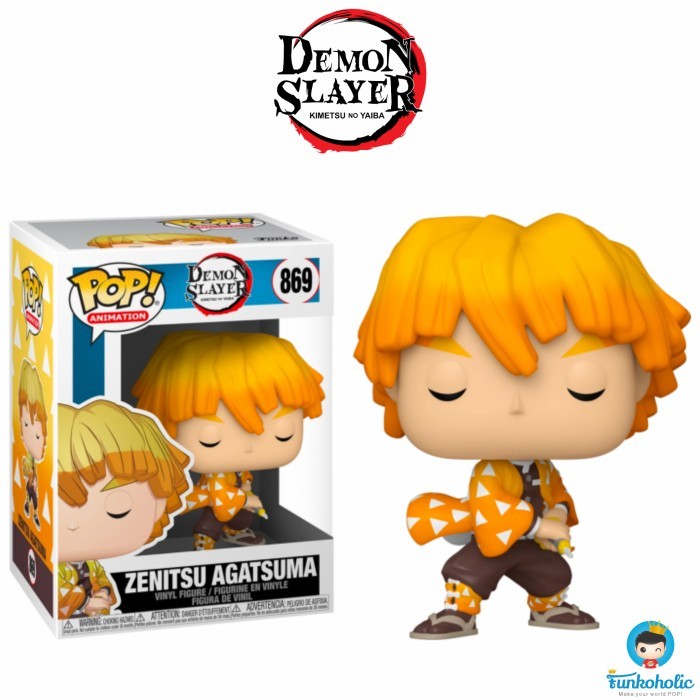Funko POP Animation Demon Slayer - Zenitsu Agatsuma #869