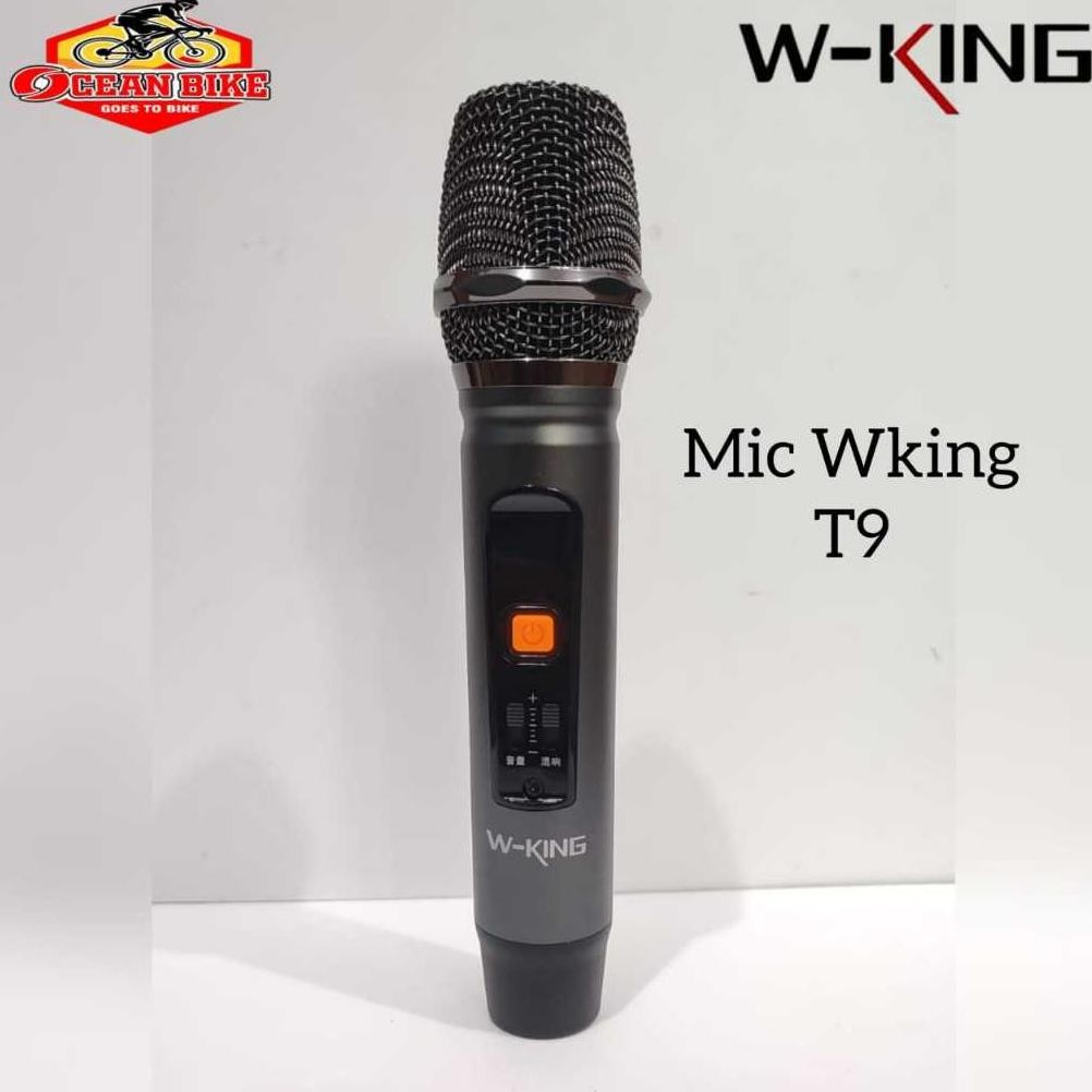 Microfon Wireless Wking Mic Speaker Karaoke W-King T9 T9Ii Wireless Bluetooth Microphone M6 M6+