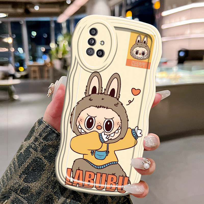 Casing Hp Untuk Samsung Galaxy A51 M40s Case Casing HP Kesing menarik Softcase gelombang transparan 