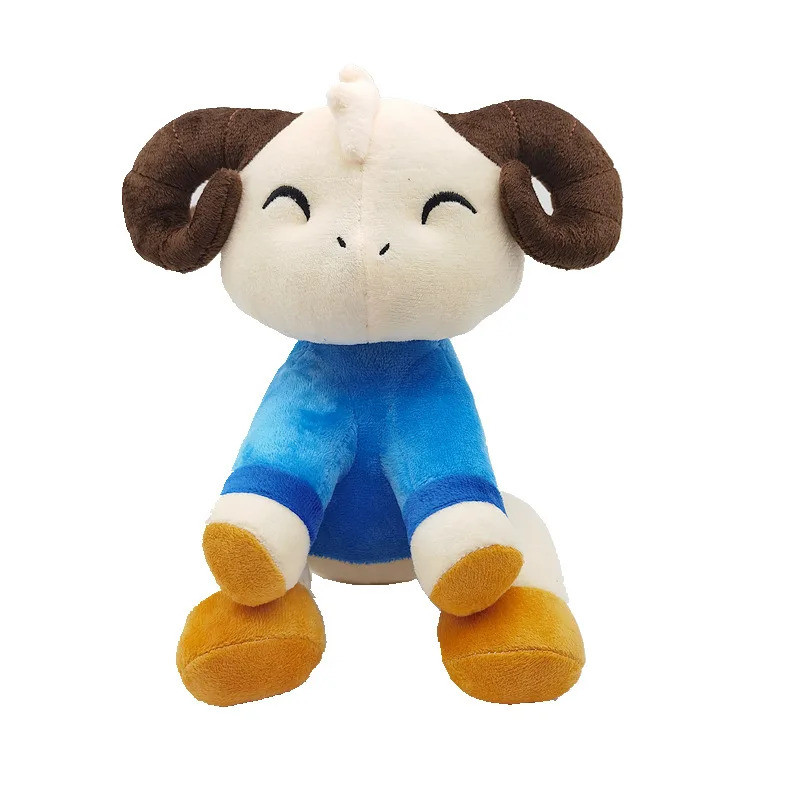 JSchlatt Ram Mainan Mewah Schlatt Plushie Jambo Jschlatt Youtoz Ram Boneka Peluche Jschlatt Barang L