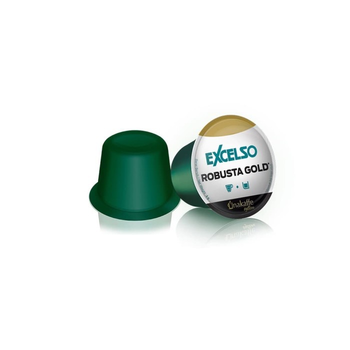 

Excelso Unakaffe Kopi Kapsul Robusta Gold (12 Pod @ 6 Gram)