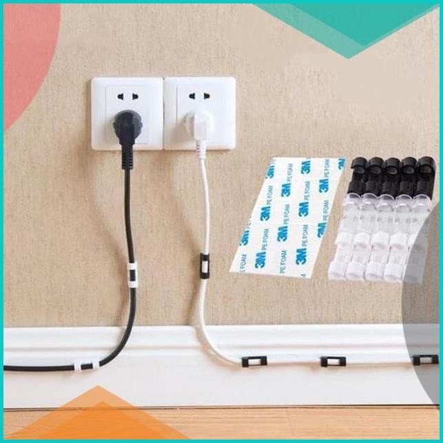 

KLIP KABEL CHARGER HP/CABLE ORGANIZER - NEOFELIS PR08-001 [SANTUNKU]