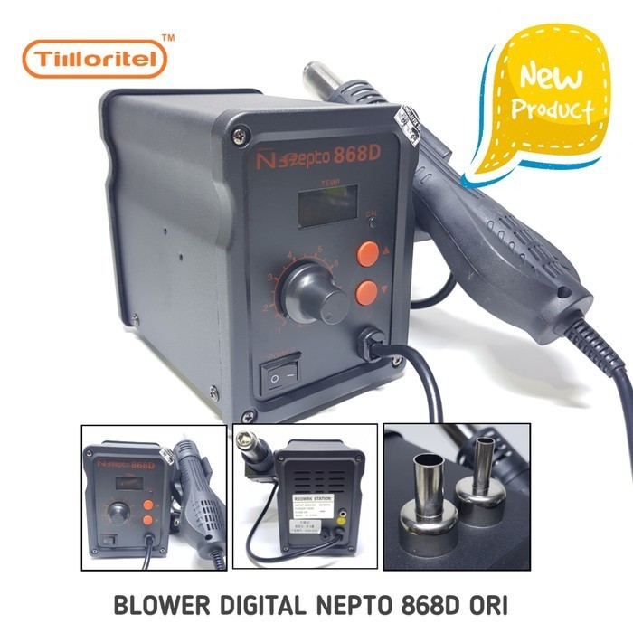 newstok ORIGINAL AIFEN 868D SOLDER UAP BLOWER REWORK STATION Untuk SERVIS HP