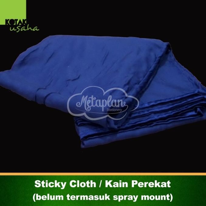 

Sticky Cloth Kain Perekat Kartu Metaplan (ukuran 1.5 x 2.5 meter)