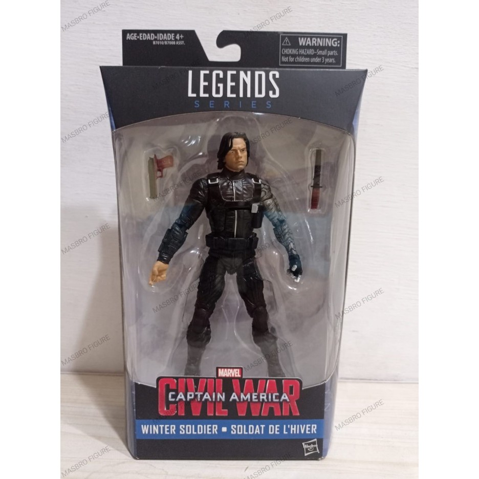 Action Figure Hasbro Marvel Legends Winter Soldier Captain America