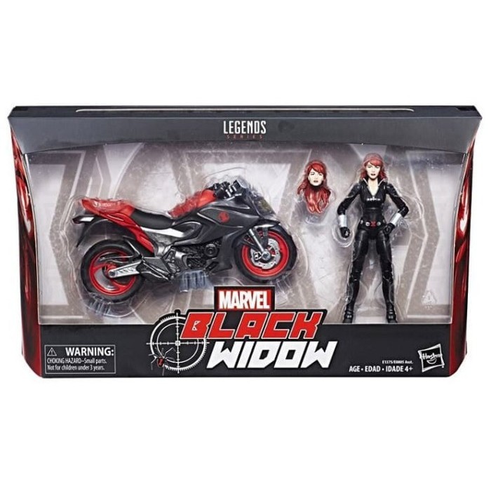 [Hasbro] Marvel Legends - Black Widow with Motorcycle