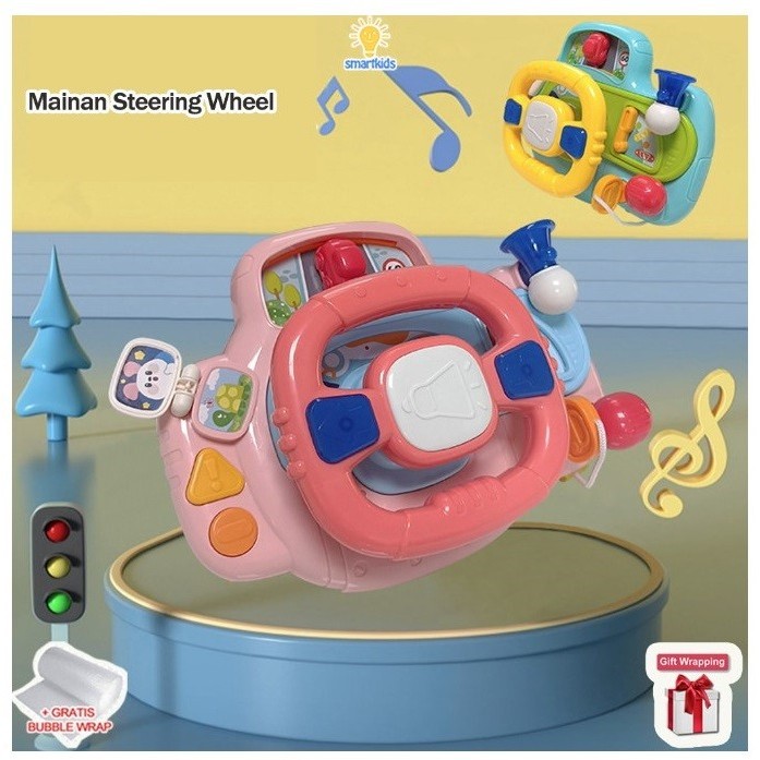 

Baru - Mainan Traffic Steer Simulator Edukasi Anak Multifungsi Early Learning