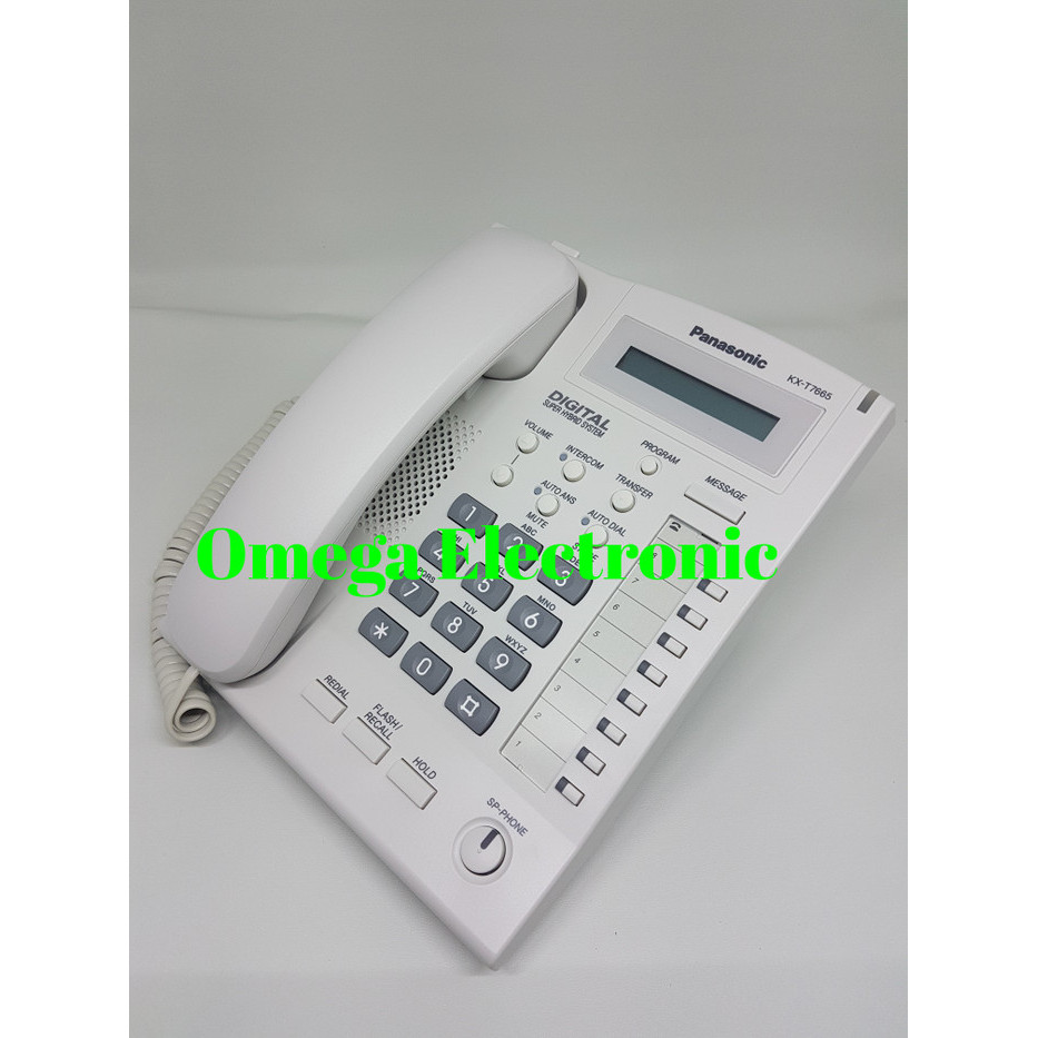 Telephone Key Panasonic Kx-T7665 Telepon Proprietary 7665