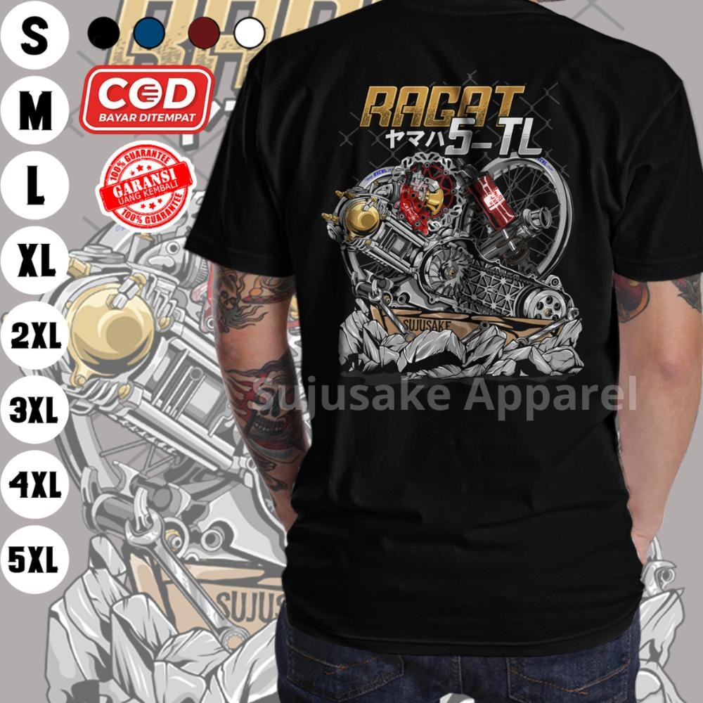 Baju Kaos Atasan Pria Yamaha 5Tl 00 Mio Sporty Soul Smile M3 Karbu Old Lama Distro Original Sujusake