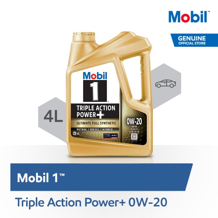 Oli Mesin - Mobil 1 0W-20 (4 Liter) Diskon