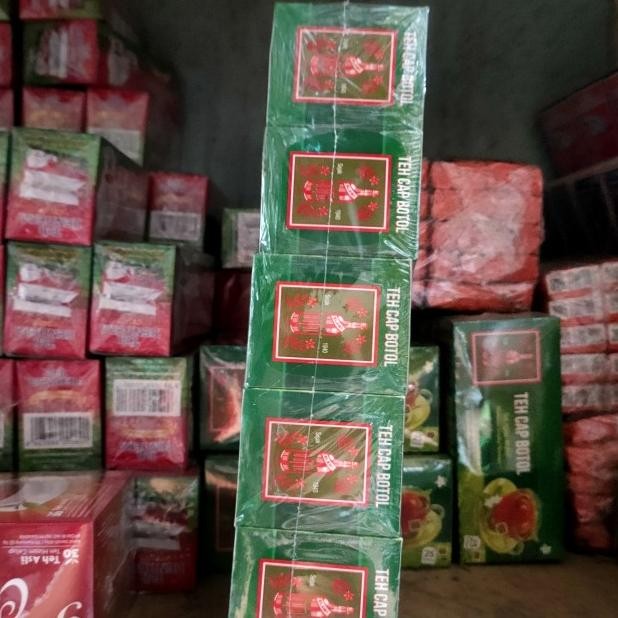 

Teh Botol Celup Hijau Isi 25 Kantong (Pa) 5Pcs