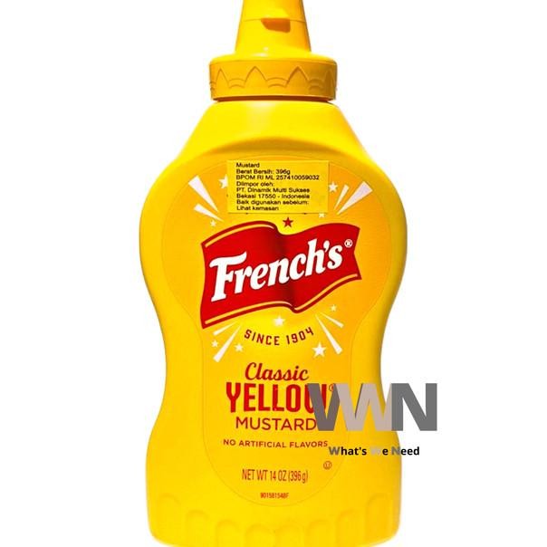 

FrenchS Classic Yellow Mustard (Squeeze) 14Oz / 396 Gr.