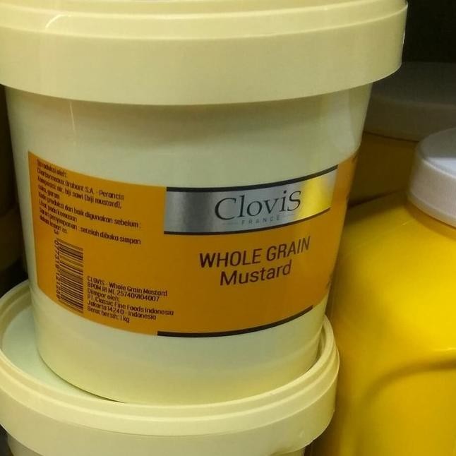 

Clovis Whole Grain Mustard 1Kg