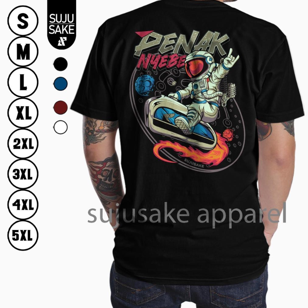 Baju Kaos Atasan Pria Penak Nyebe Cb Herex Jatim Distro Original Sujusake Apparel Model Terbaru Keki