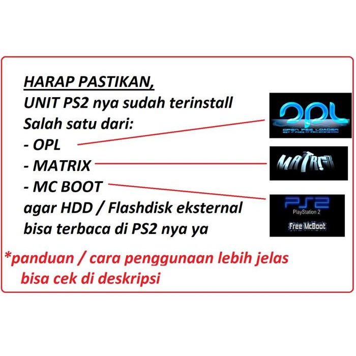 Flashdisk Usb 16Gb Full Isi Game Ps2