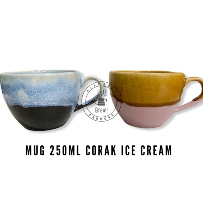 Mug Keramik 250Ml Corak Ice Cream
