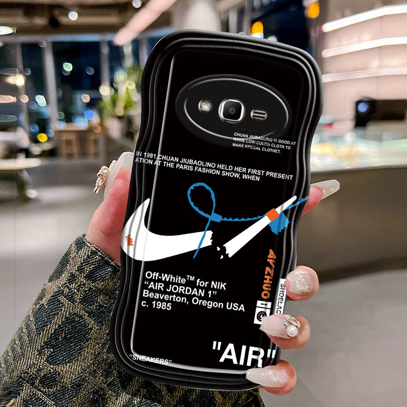 Casing Hp Untuk Samsung Galaxy J2 Prime J2 Ace Case Casing Kesing alur rusak Softcase gelombang tran