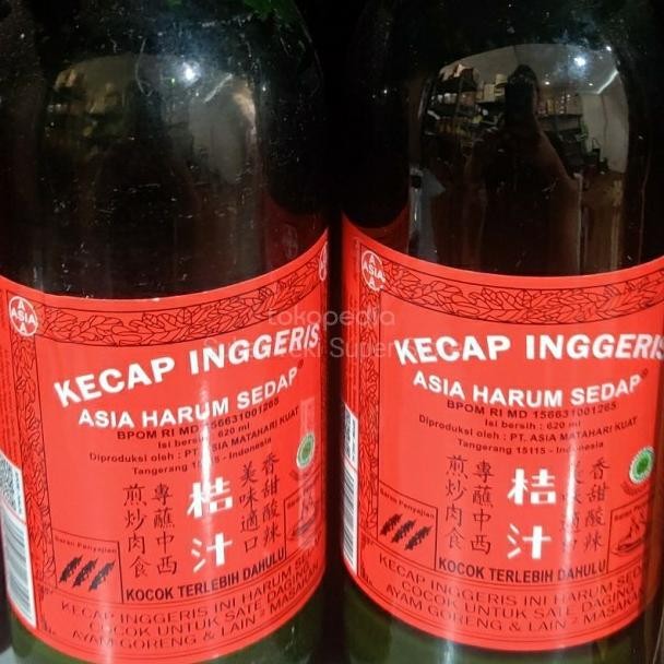 

Kecap Inggeris / Inggris Asia Harum Sedap 620Ml Botol Gojek