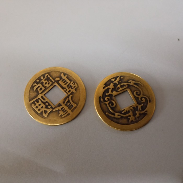 langsung order saja] Pis Bolong china uang kepeng bolong 2 4cm