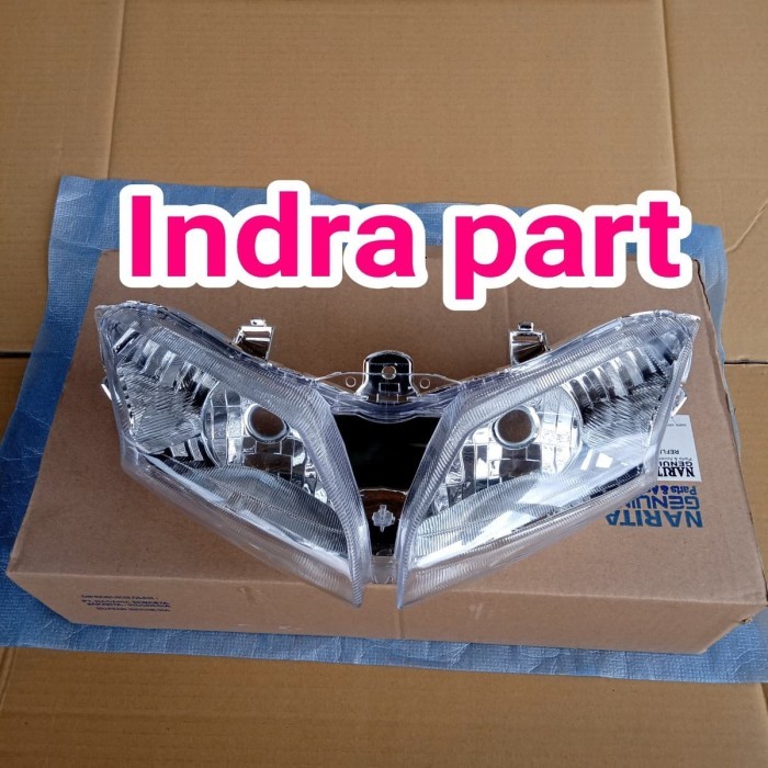 revektor lampu depan motor honda blade new