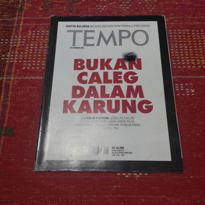 yang dicari@@@@] Majalah Tempo edisi 24 - 30 Maret 2014