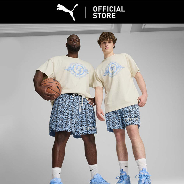 PUMA Celana Pendek Mosaik Pria HOOPS x LAFRANCÉ