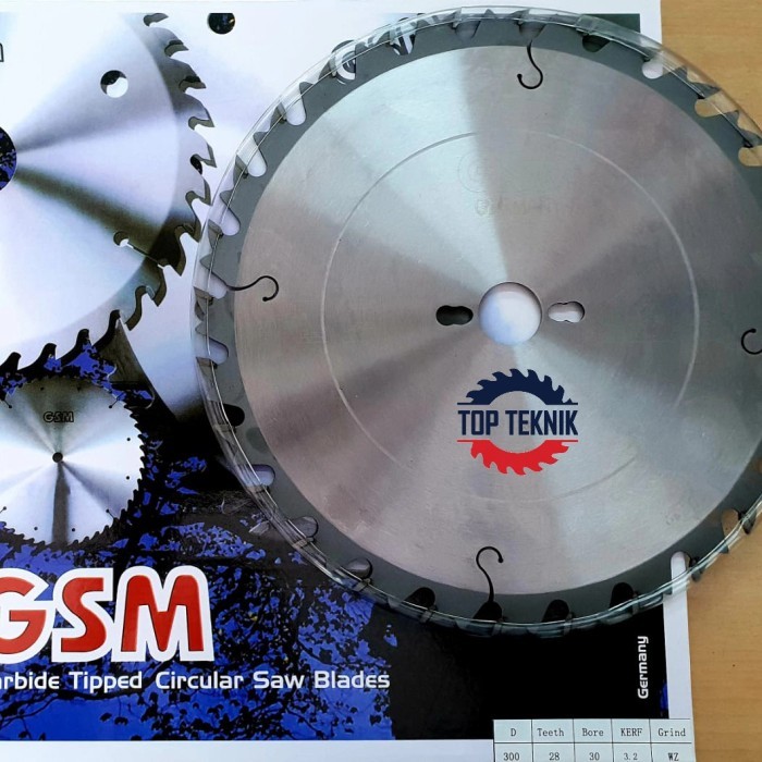 ready2 GSM mata gergaji circular saw blade 12" / 300 mm x 28T AKB