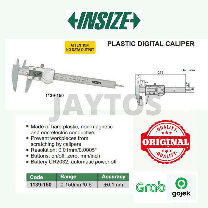

newgan!! PROMO INSIZE JANGKA SORONG DIGITAL / DIGITAL CALIPER 1139-150