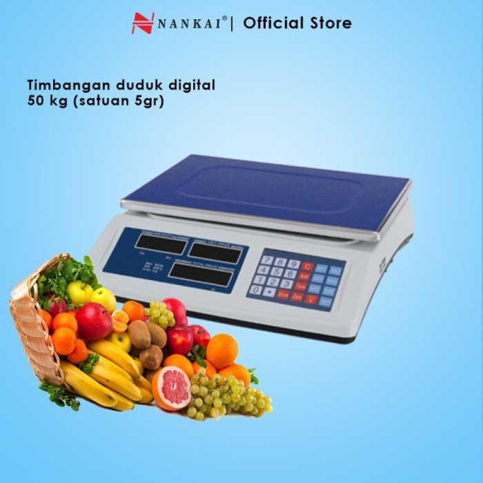 

newgan!! Timbangan Duduk Digital 50 Kg NANKAI