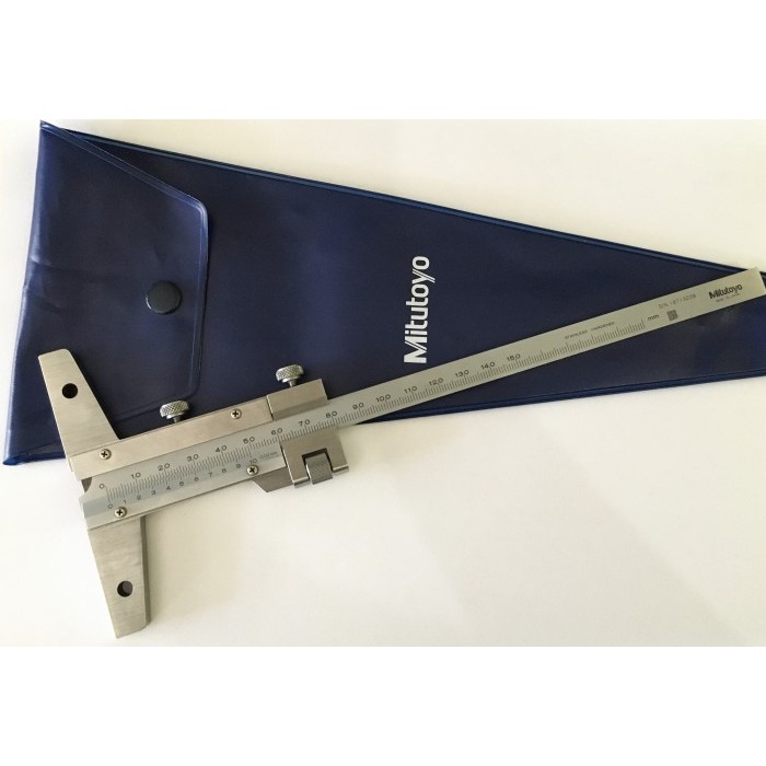 

newgan!! Vernier Depth caliper gage 150 mm/0.02 mm Merk MITUTOYO Japan Original