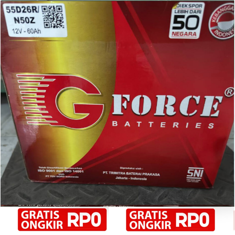 GForce N50Z Aki Mobil
