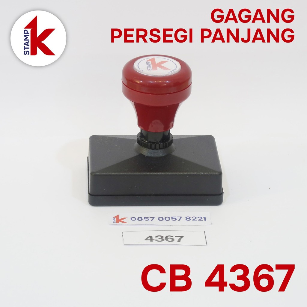 

Gagang Stempel Flash / Warna 4367 CB4367 CB 4367 Persegi Panjang 4367