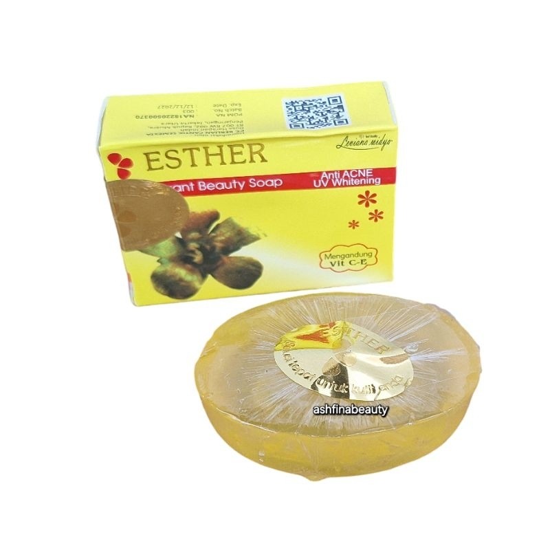 

SABUN ESTHER TRANSPARANT BPOM