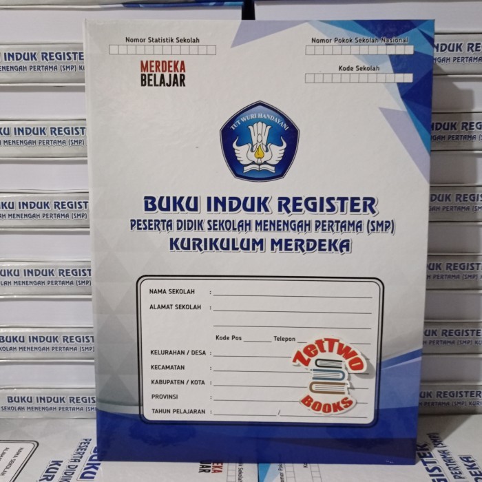 

BUKU INDUK SISWA SMP KURIKULUM MERDEKA (Gratis Packing Bubble Wrap)