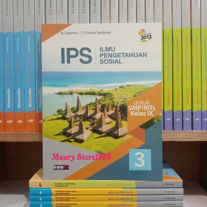 

Buku IPS Esis Kelas 9/IX 3 SMP K13 Revisi Original
