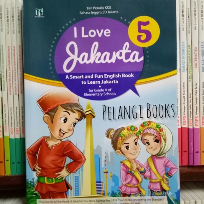 

BUKU I LOVE JAKARTA SD/MI KELAS 5 REVISI K13N