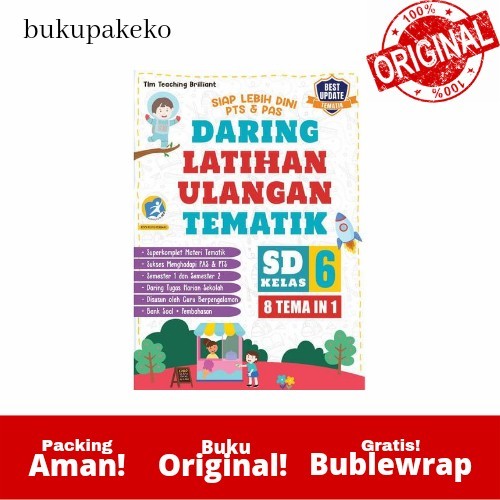 

BUKU SOAL DARING LATIHAN ULANGAN TEMATIK SD KELAS 6