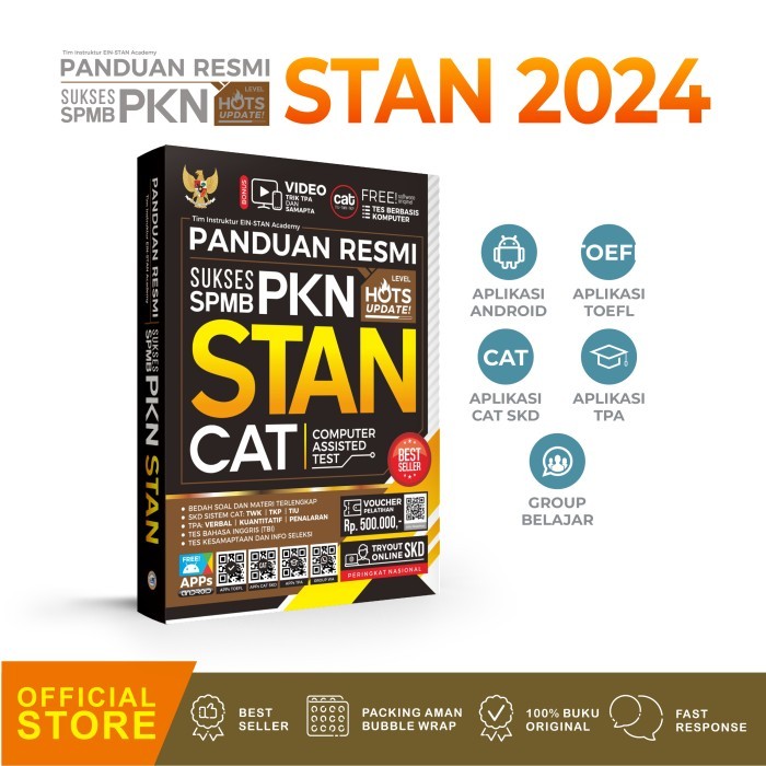 

Buku Panduan Resmi Sukses SPMB PKN STAN CAT 2023 (Forum Edukasi)