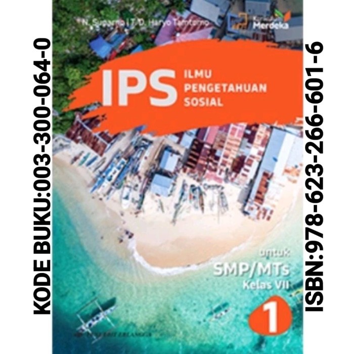 

Buku IPS kelas 7 SMP / MTs Kurikulum Merdeka Erlangga
