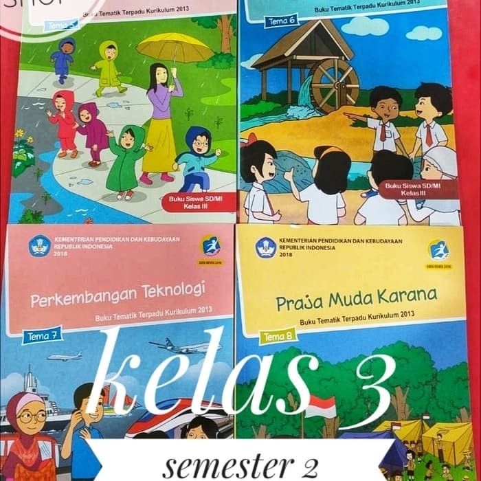 

paket buku tematik kelas 3 semester 2 tema 5 6 7 8