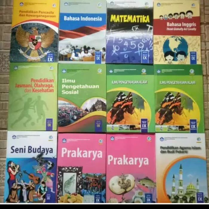 

paket satu tahun buku siswa SMP k13 Dikbud kelas 9 edisi terbaru