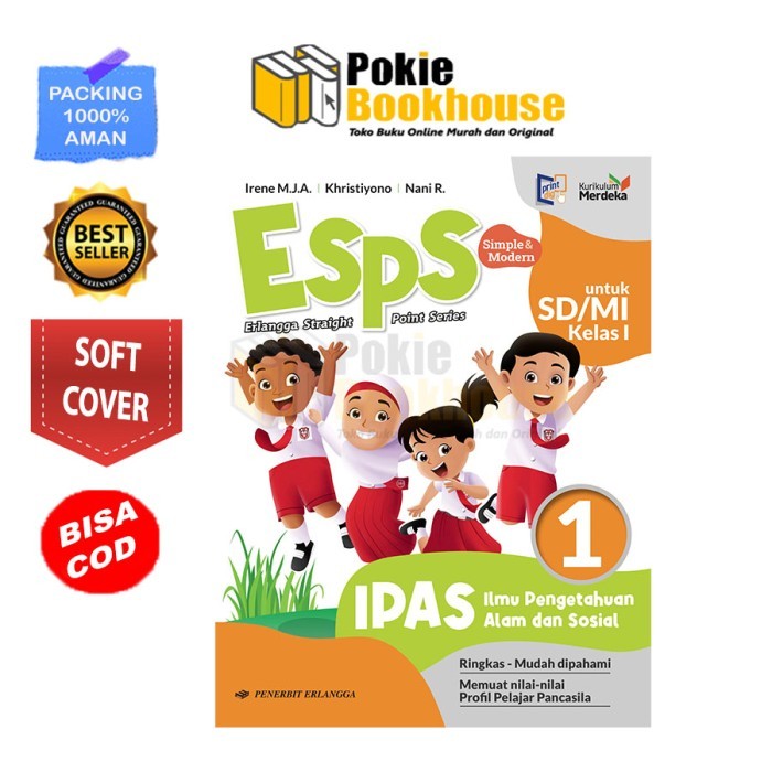 

ESPS IPAS ILMU PENGETAHUAN ALAM & SOSIAL SD/MI KUR MERDEKA ERLANGGA