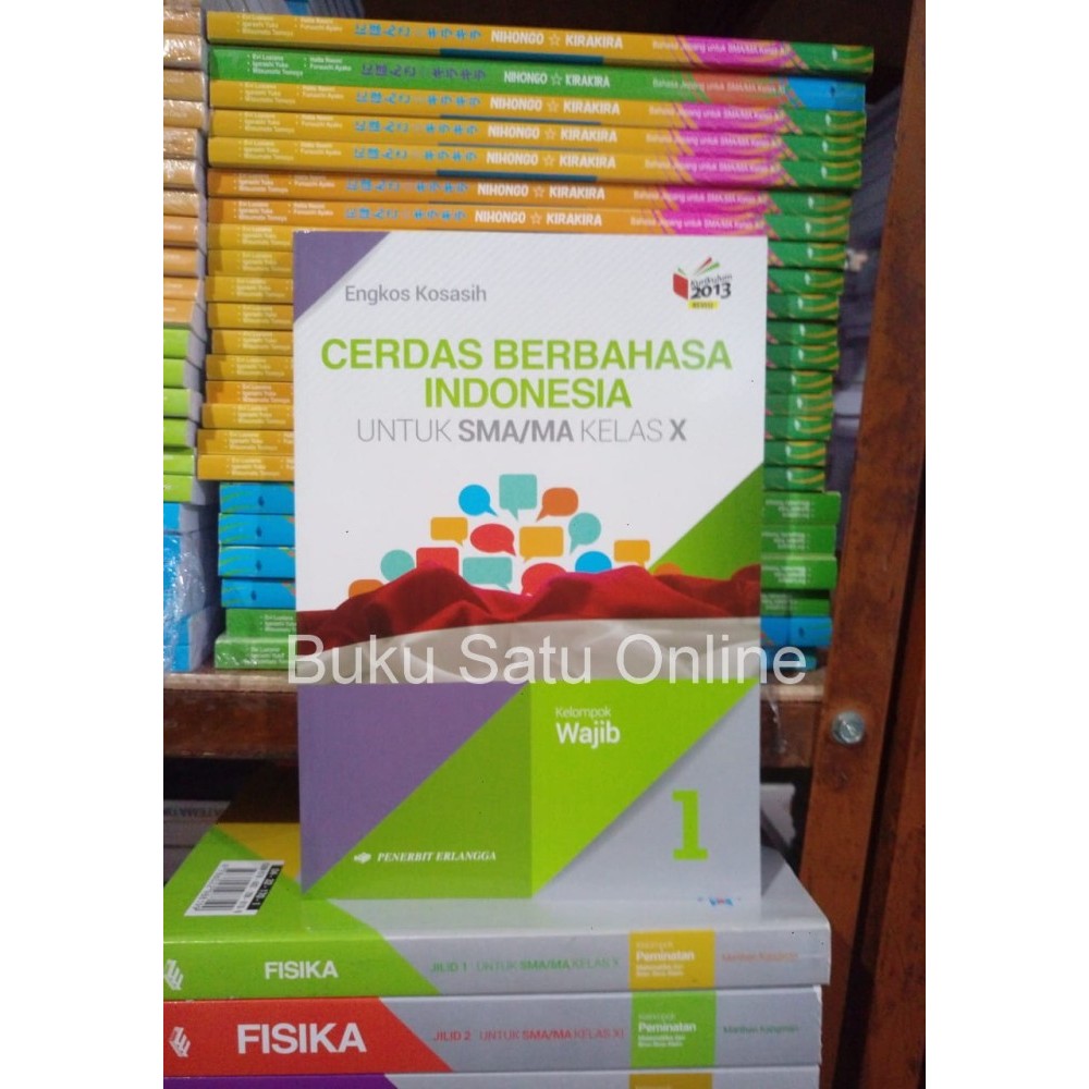 

Cerdas Berbahasa Indonesia Kelas 1 SMA X Wajib Erlangga K13N