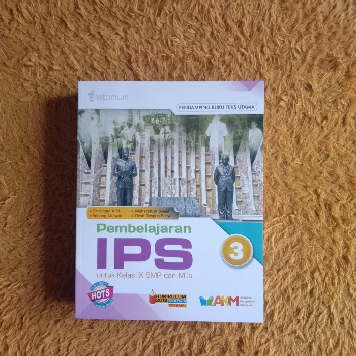 

Buku IPS SMP Kelas 7 8 9 Platinum Tiga Serangkai K13 Tahun Terbit 2022