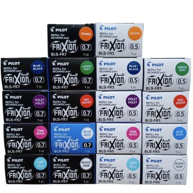 

TERLARIS - Refill Frixion Clicker Ball 1 PACK / Isi Pulpen Frixion 0.5 / 0.7