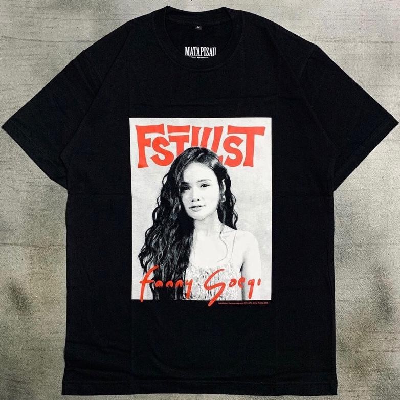 Terviral T-Shirt Fstvlst X Fanny Soegi Enam Masa Black & White Bahan Cotton Combad 24.S