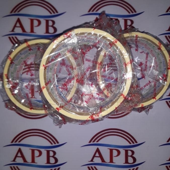 

^^^^^] Lakban kertas / masking tape / isolasi duco 2" x 11 meter