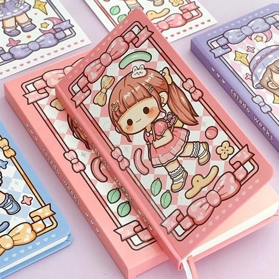 

Buku Jurnal Hardcase Lucu Notebook C Edisi Dodou Girl Saucetld107