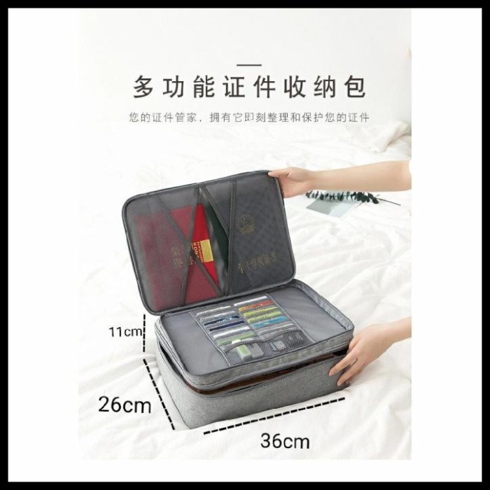 

HOT SALE! DISKON TERBATAS! DOCUMENT STORAGE BAG - TAS KOPER PENYIMPANAN DOKUMEN